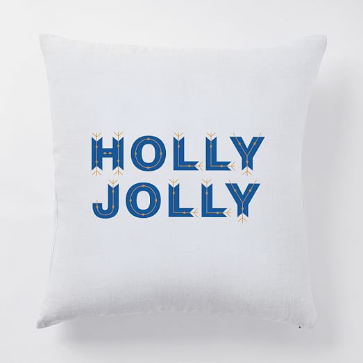 Winter Seasonal Pillow Covers west elm