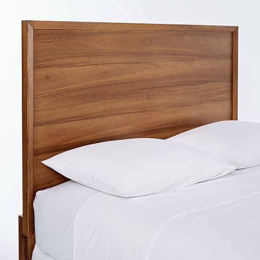 MidCentury Beveled Headboard west elm