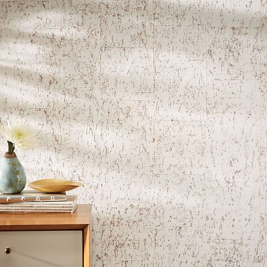 Colored Cork Wallpaper west elm