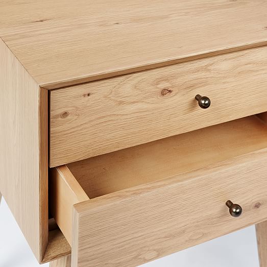 MidCentury Nightstand Natural Oak west elm