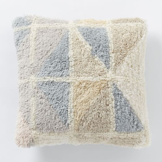 Roar + Rabbit Irregular Geo Wool Pillow Cover west elm