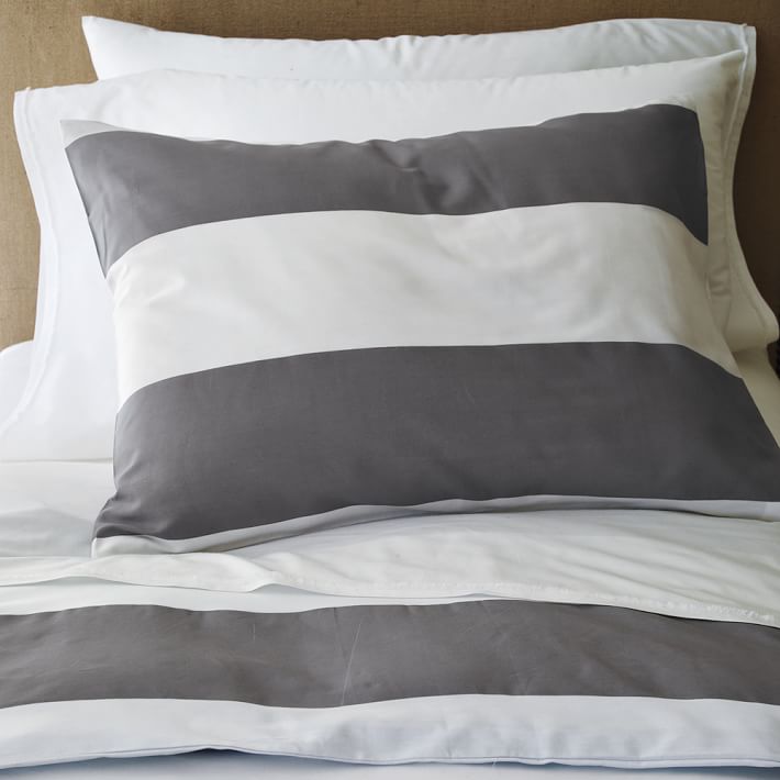 Amazoncom Hotel Gray And Light Gray 3 Piece Full Queen Comforter