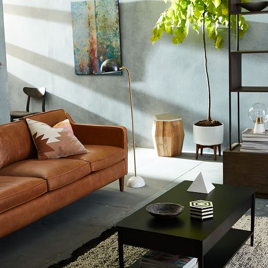 Metalwork Coffee Table HotRolled Steel Finish west elm