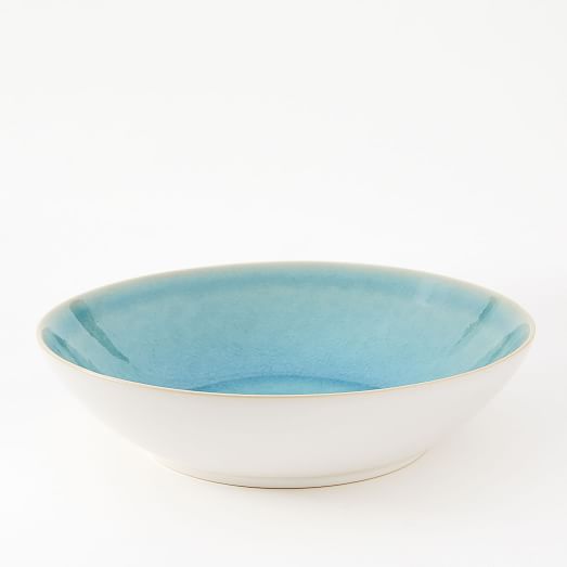 Alta Reactive Glaze Pasta Bowls (Set of 4) Orange west elm