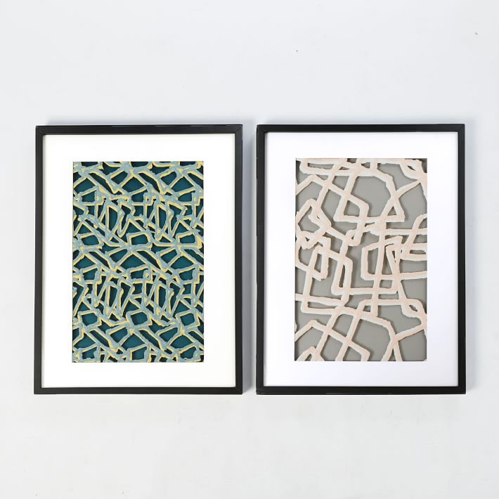 Dimensional Art West Elm India Wall Art