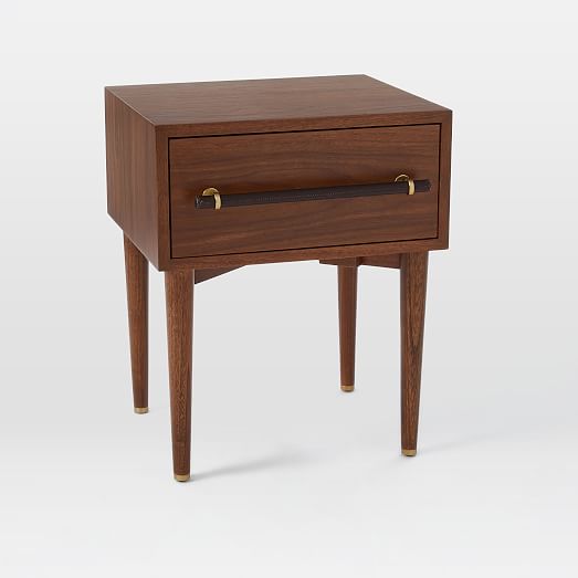 Benson Nightstand Dark Walnut west elm