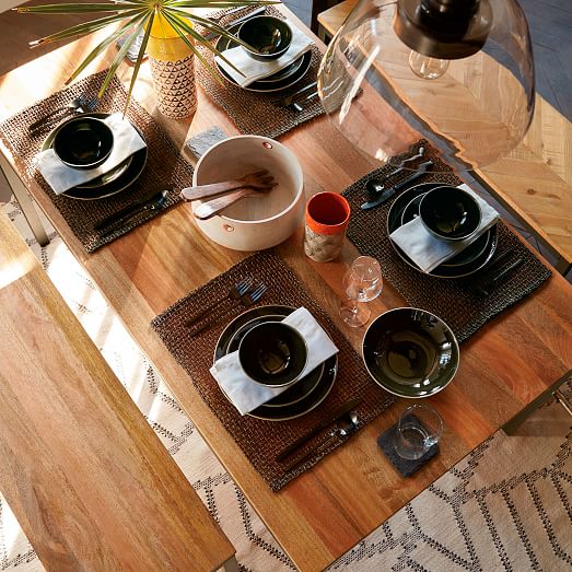 Box Frame Dining Table Wood west elm