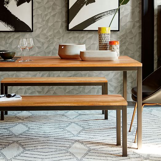Box Frame Dining Table Wood west elm