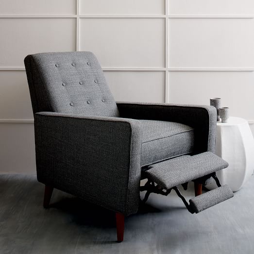 Rhys MidCentury Recliner west elm