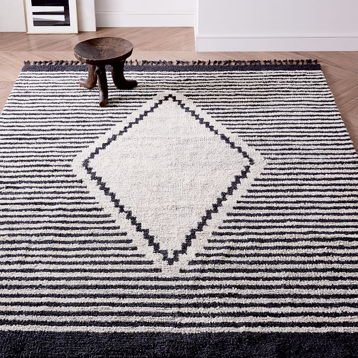7x10 rug under king bed