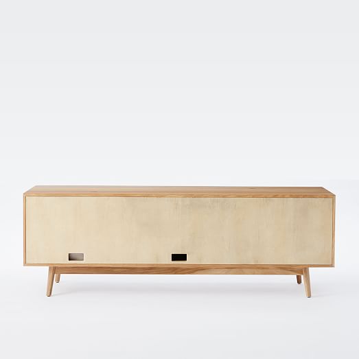 MidCentury Media Console 80" (Natural Oak) west elm