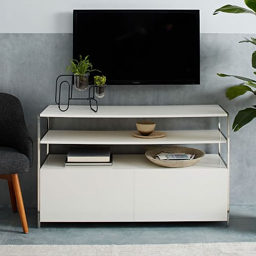 Lacquer Storage Media Console 49" west elm