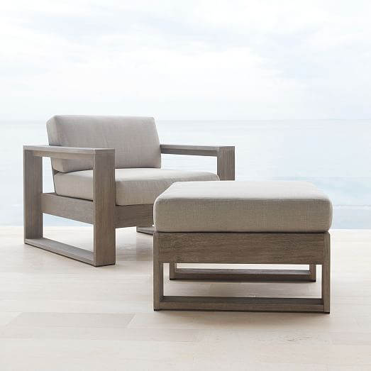 Portside Ottoman west elm