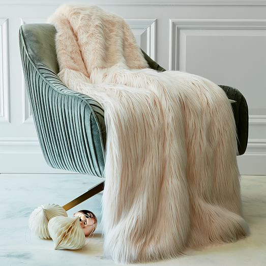 Faux Fur Throws west elm