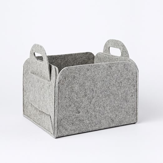 Collapsible Felt Baskets west elm