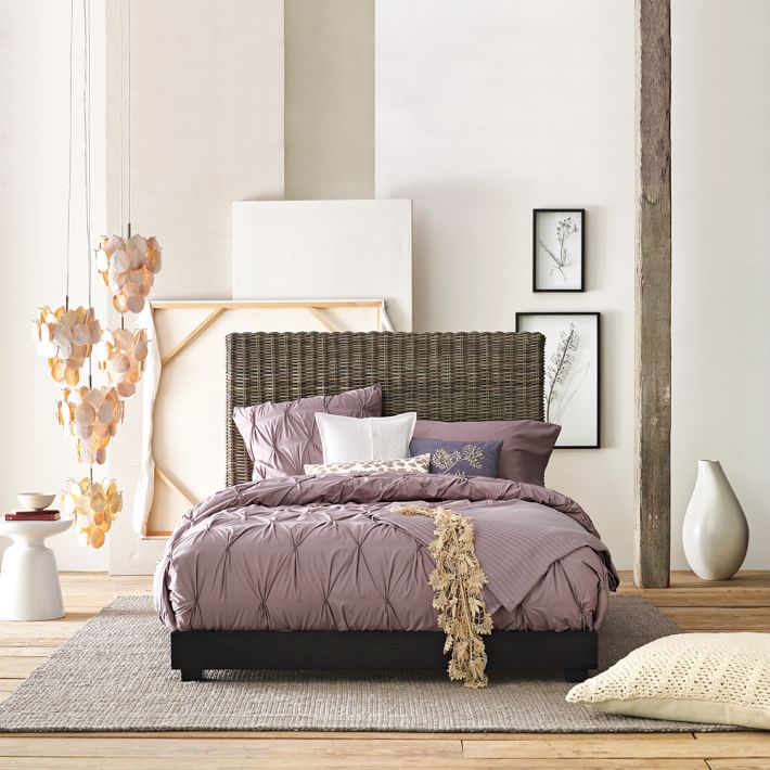 Duvet Cover Pintuck The Duvets Anic Cotton Pintuck Euro Shams Light Amethyst West Elm Duvet Cover