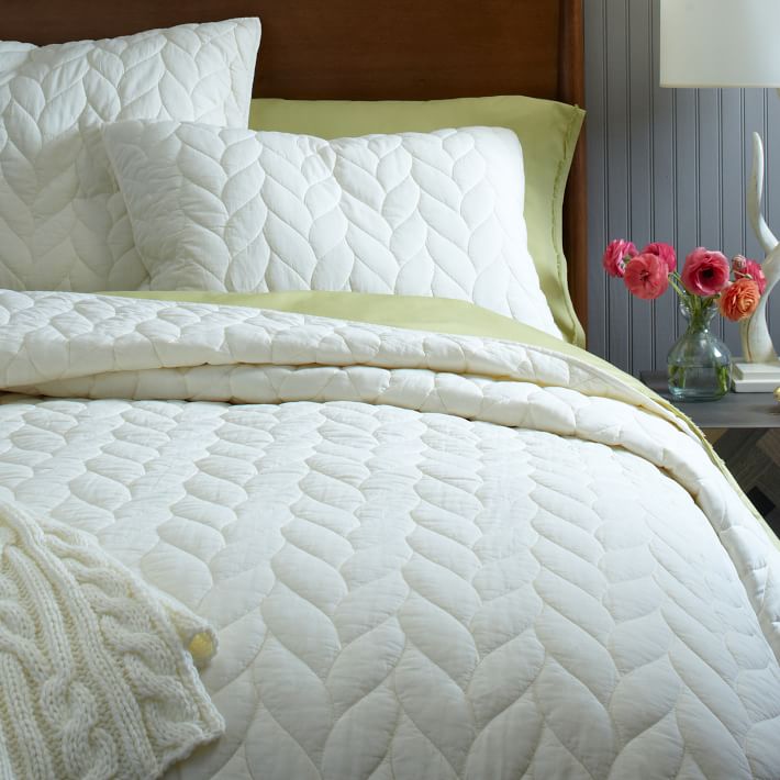 Braided Quilt Shams West Elm