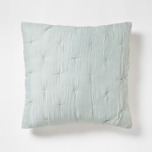 Stella Euro Sham, Dusty Blue