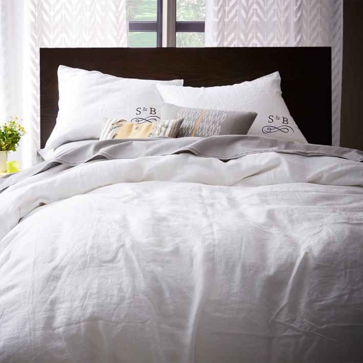 Twin Anic Duvet Cover West Elm Belgian Linen Duvet Cover Twin White
