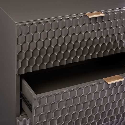 Audrey 6Drawer Dresser Charcoal west elm