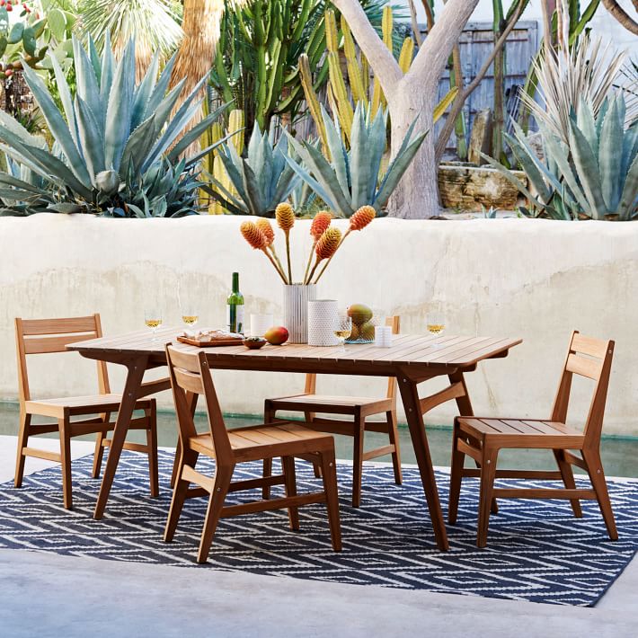Mid Century Dining Table Teak West Elm
