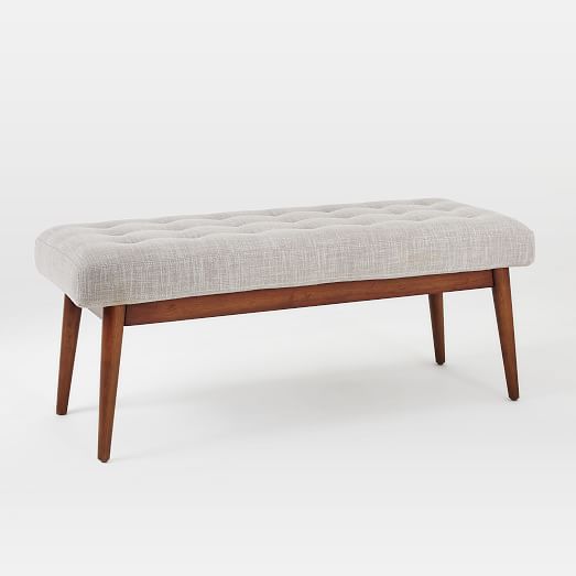 Mid-Century Upholstered Bench | west elm