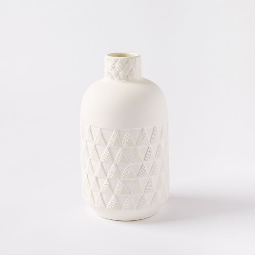 Pressed Pattern Vases | west elm