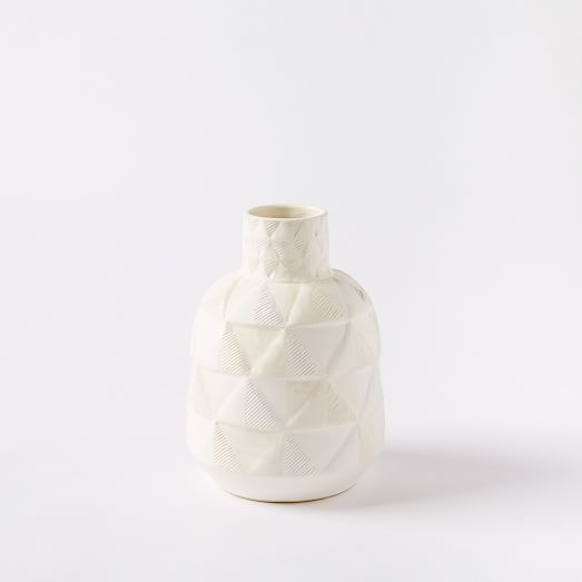 Pressed Pattern Vases | west elm