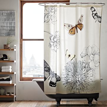 Butterfly Shower Curtain | west elm