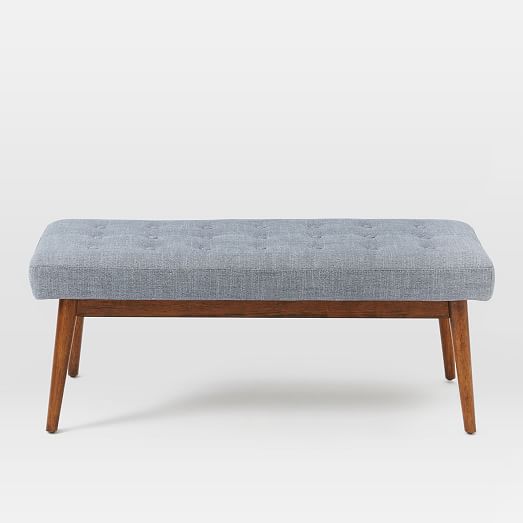 Mid-Century Upholstered Bench | west elm