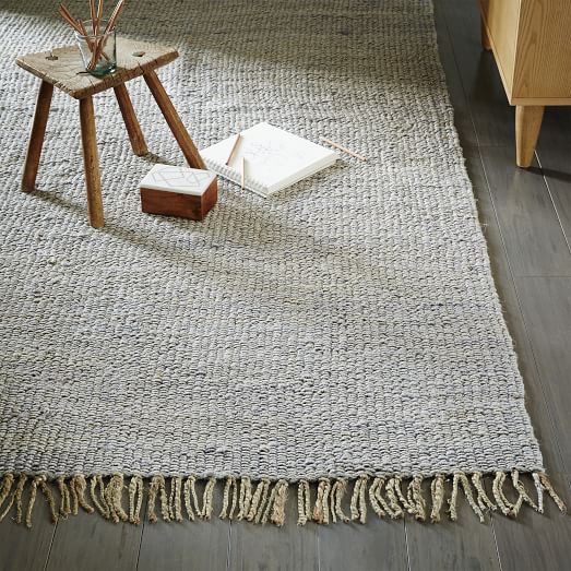 Stonewash Jute Rug | west elm