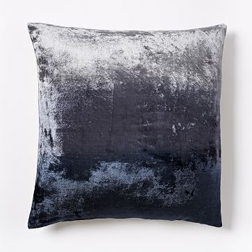 Ombre Velvet Pillow Cover - Nightshade | west elm